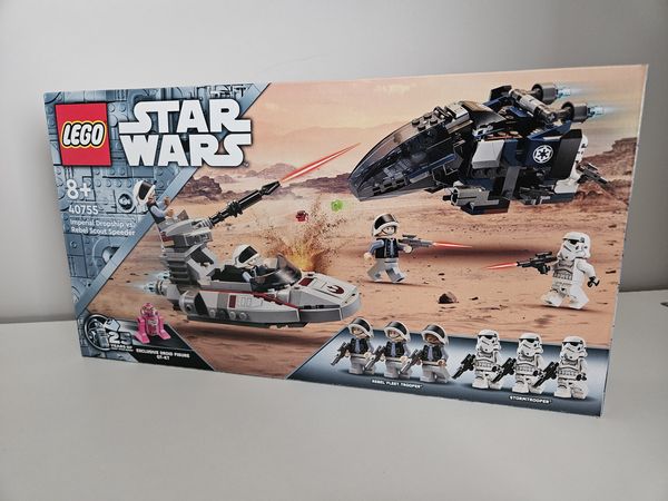 LEGO Star Wars 40755 Imperial Dropship vs. Rebel Scout Speeder